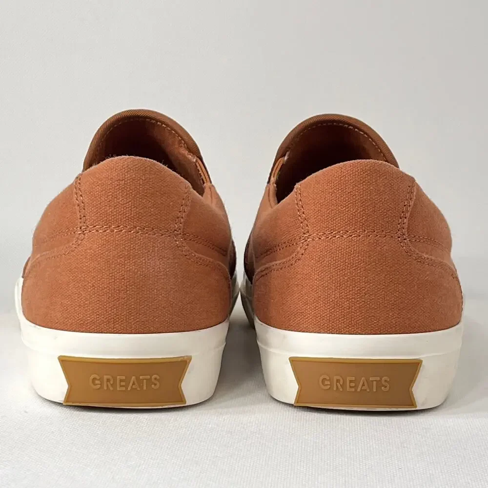 Greats Brooklyn Wooster Slip On Sneaker Canvas Brown